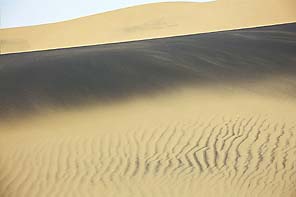 verbrannter Sand