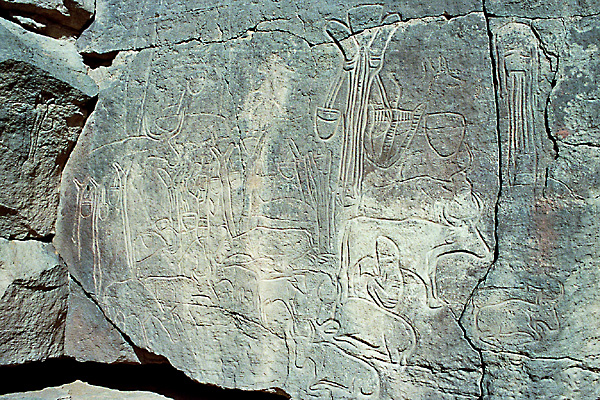 Felsgravur